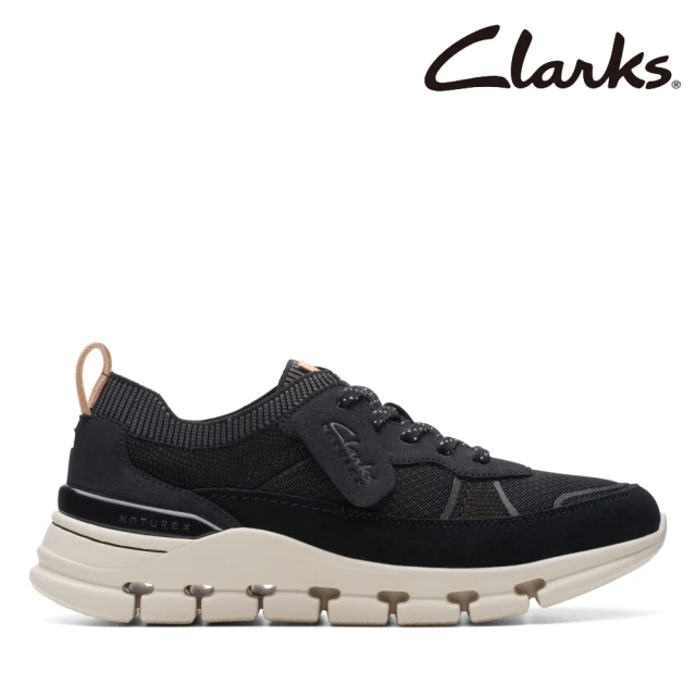 Clarks 女鞋 Nature X Cove 輕盈緩震T字大底休閒鞋 運動鞋(CLF76406C)