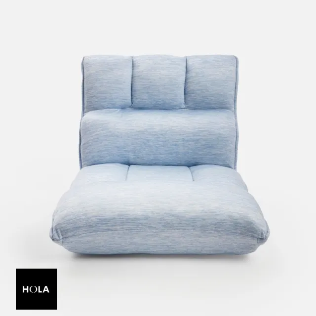 【HOLA】SNOW TOUCH 涼感耐磨耐抓和室椅 藍