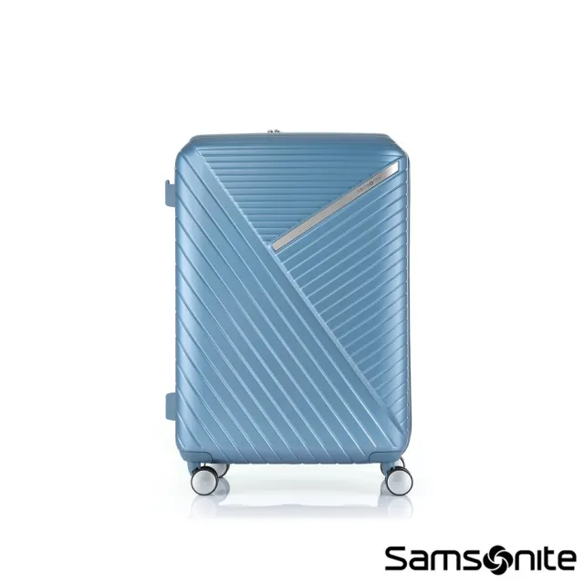 【Samsonite 新秀麗】25吋 ROBEZ 可擴充PC防盜拉鍊TSA行李箱(多色可選)