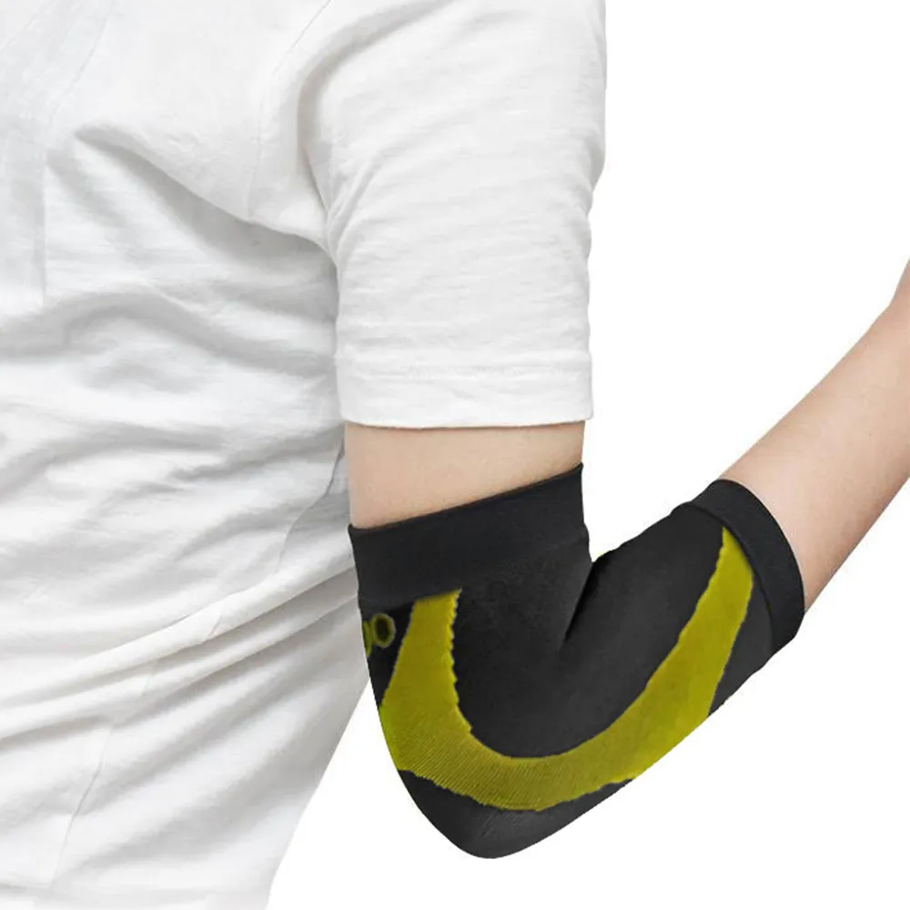 【Asedo 亞斯多】MIT台灣製造石墨烯黑科技能量減壓護肘(單組-林力仁推薦)