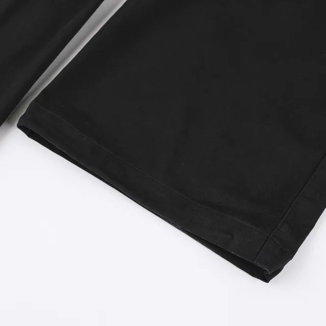 【GAP】女裝 Logo工裝吊帶褲-黑色(477872)