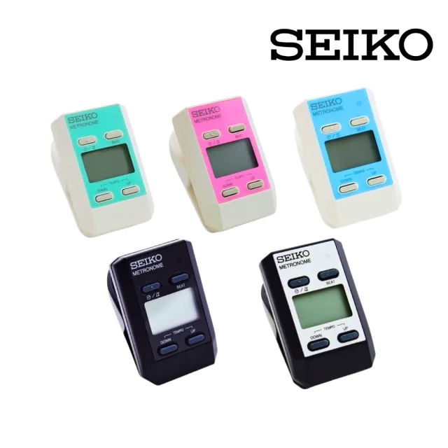 【SEIKO 精工】成就音樂夢想 數位夾式節拍器｜DM51(節拍器 夾式節拍器 攜帶式 數位節拍器 Tempo)