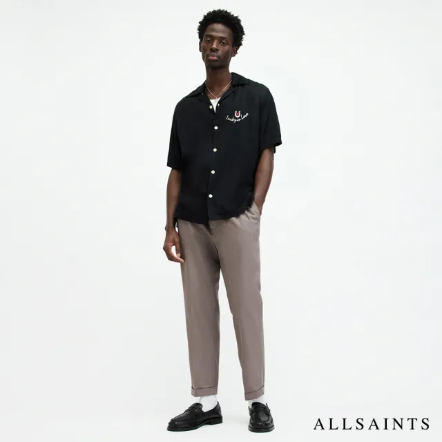 【ALLSAINTS】TALLIS 中腰九分打摺西裝長褲 MM070Y(修身版型)