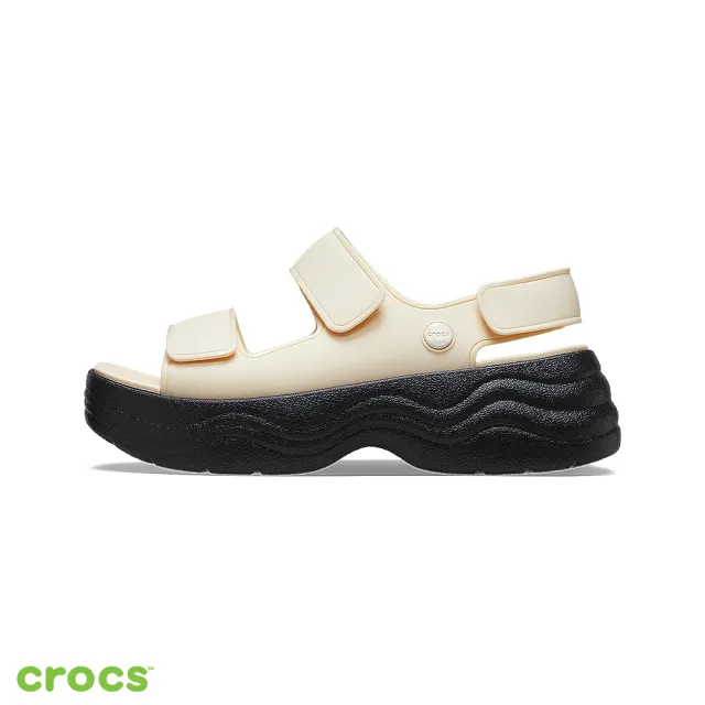 【Crocs】女鞋 天際女士涼拖(208183-1LG)