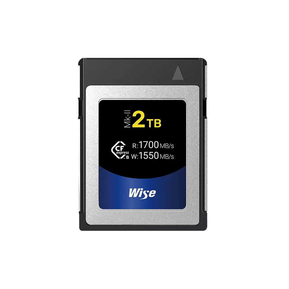 【Wise 裕拓】2TB CFexpress Type B Mk-II 高速記憶卡(公司貨)