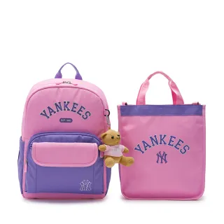 【MLB】童裝 後背包 兒童書包組 Varsity系列 紐約洋基隊(7ABKV014N-50VOS)