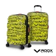 【V-ROOX STUDIO】歡慶618 24吋 26吋 27吋 中短程旅行推薦硬殼拉鏈行李箱(方形箱 防爆拉鏈箱 可擴充箱)