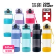 【CookPower 鍋寶_買1送1】瑞士TR55健康瓶水壺800ml(7色選)