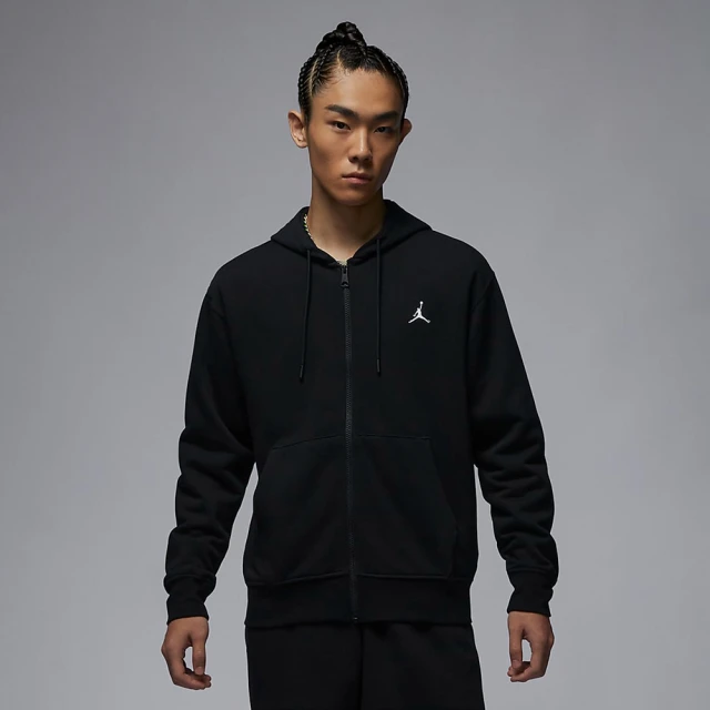 NIKE 耐吉 AS M J ESS FLC FZ HOODIE LB 黑 喬丹 外套 男款 拉鍊外套(FQ1867-010 ∞)