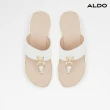 【ALDO】MAESLLAN-經典金屬釦環夾腳拖鞋 -女鞋(黑色)