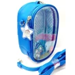 【小禮堂】Sanrio 三麗鷗 人魚漢頓 透明玩偶收納斜背包 - 與小夥伴(平輸品)