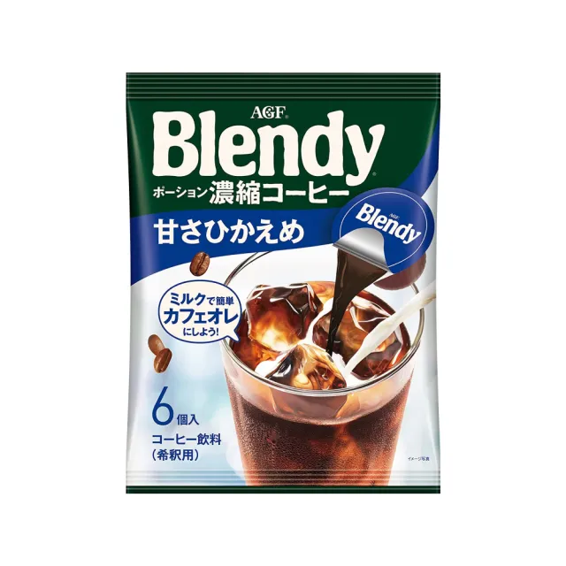 【AGF】濃縮咖啡球 無糖/微糖/焦糖 1入(每包18g*6入 口味任選 日本咖啡 咖啡球 咖啡 濃縮咖啡液)