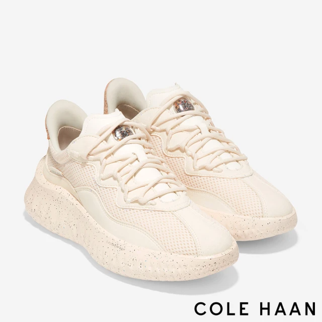 Cole HaanCole Haan GENERATION ZG II SQL 超輕量 天然蒲公英橡膠 運動鞋 休閒鞋 男鞋(象牙白-C36723)