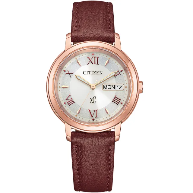 【CITIZEN 星辰】XC 亞洲限定 光動能大三針女錶 520禮物 送禮 手錶(EW2427-19A)