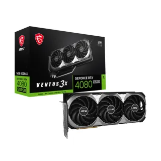 【MSI 微星】RTX 4080 SUPER 16G VENTUS 3X OC 顯示卡