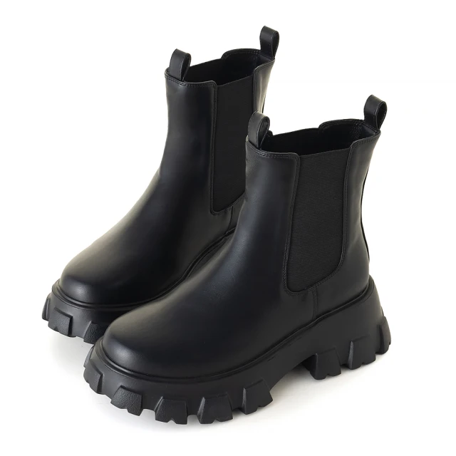 SOFT WALK 舒步 真皮短靴/真皮個性皮帶釦設計英倫風
