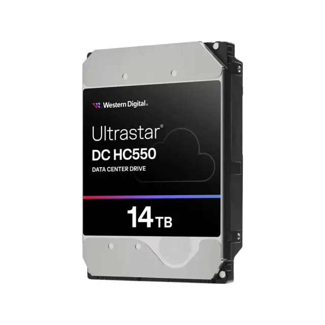 【WD 威騰】Ultrastar DC HC550 14TB 3.5吋企業級硬碟(0F38581)