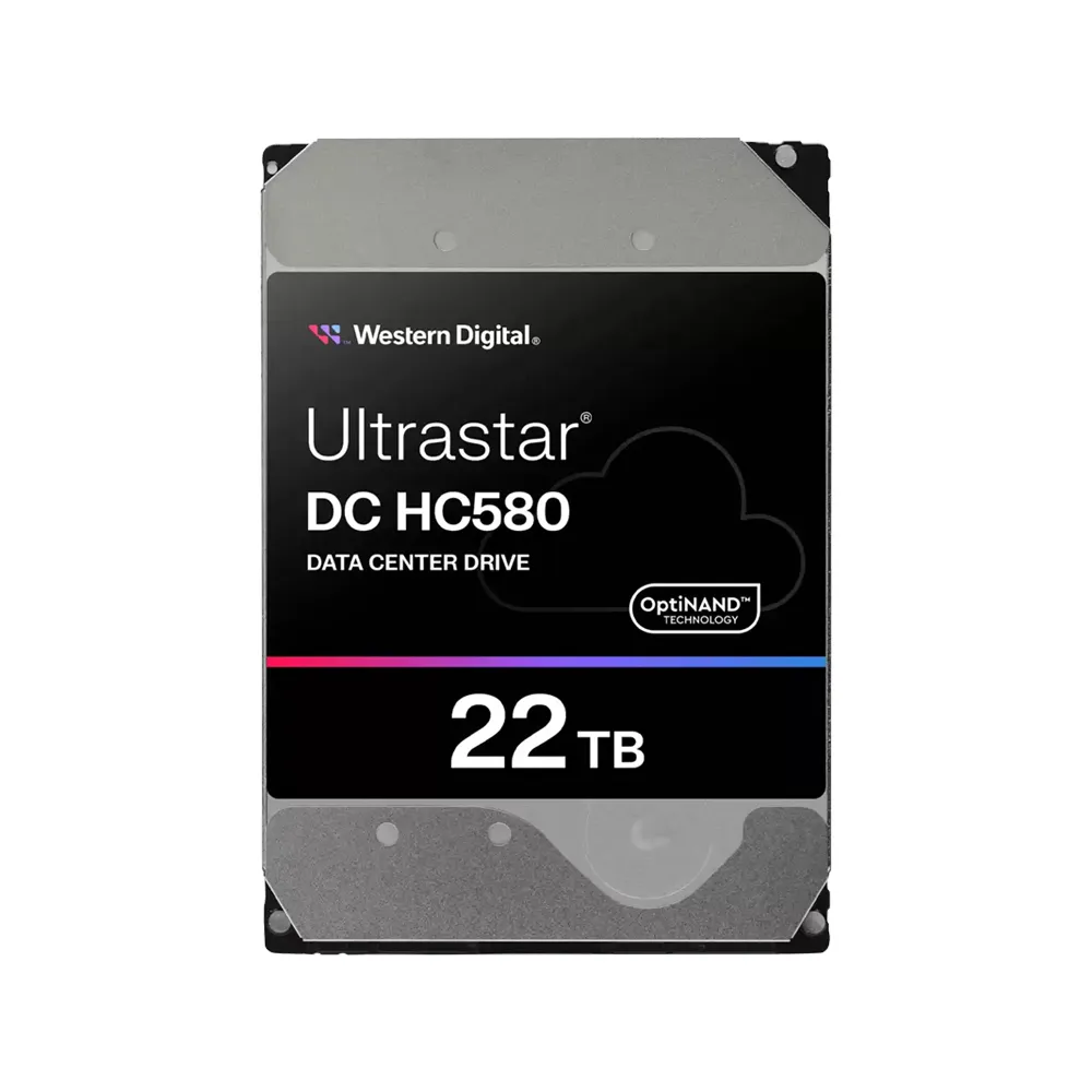 【WD 威騰】Ultrastar DC HC580 22TB 3.5吋企業級硬碟(0F62785)