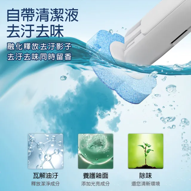 【CS22】一次性無死角清潔馬桶刷2入+36枚刷頭(廁所清潔套裝/可拋棄馬桶刷)