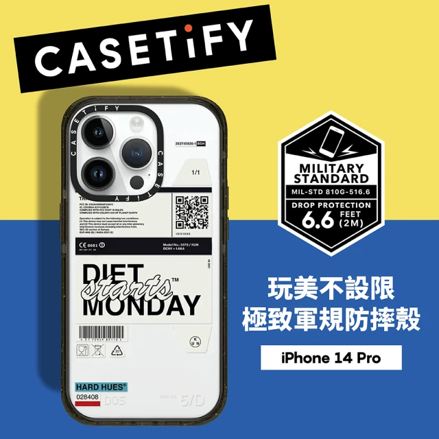 Casetify iPhone 14 Pro 磁吸耐衝擊透明-明天的事(支援MagSafe功能)