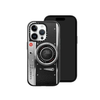 【Casetify】iPhone 14 Pro 耐衝擊透黑-復古相機(支援無線充電)