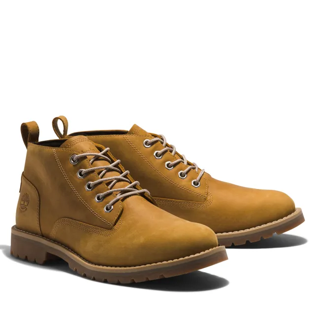 【Timberland】男款小麥色防水中筒靴(A2AKT231)