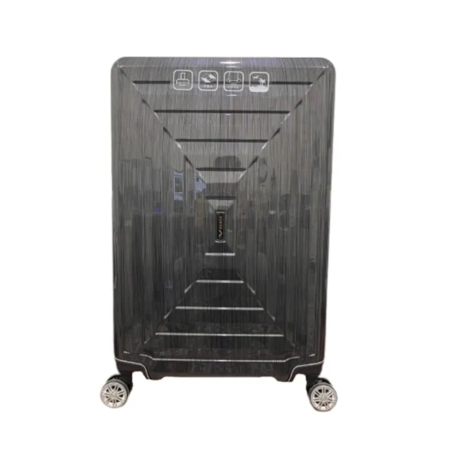 【V-ROOX STUDIO】FUN暑價 MAZE 27吋 迷陣幾何硬殼拉鏈行李箱 三色可選(幾何硬殼、拉鏈行李箱)
