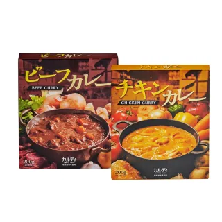 【咖樂迪咖啡農場】日式咖哩調理包200g(牛肉/雞肉)