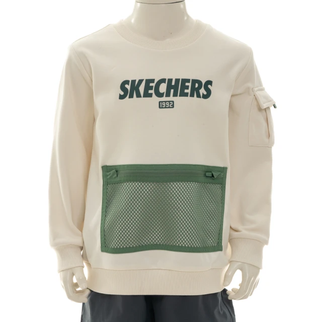 【SKECHERS】男童長袖衛衣(P124B005-0211)