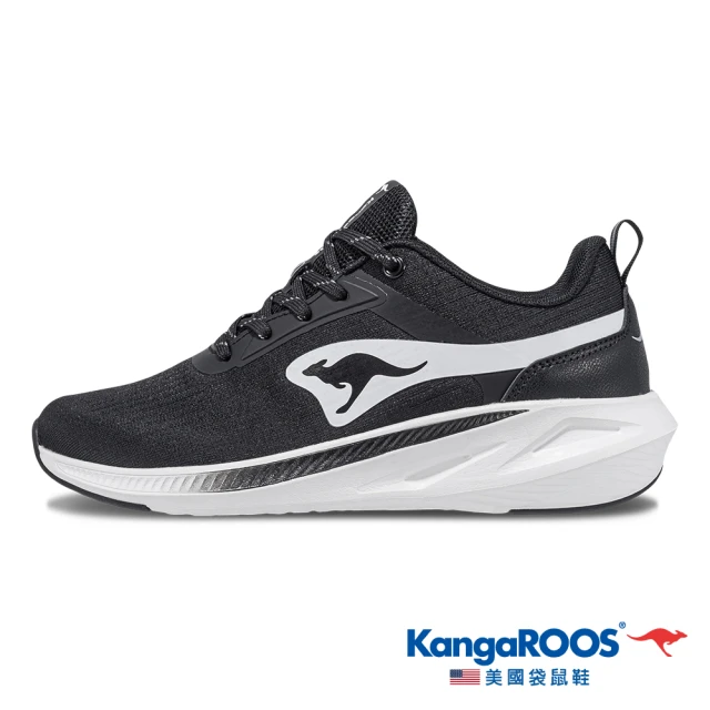 KangaROOS 女鞋 RUN BREEZY 超輕量跑鞋 輕質透氣 貼合腳型(米/紫-KW41177)