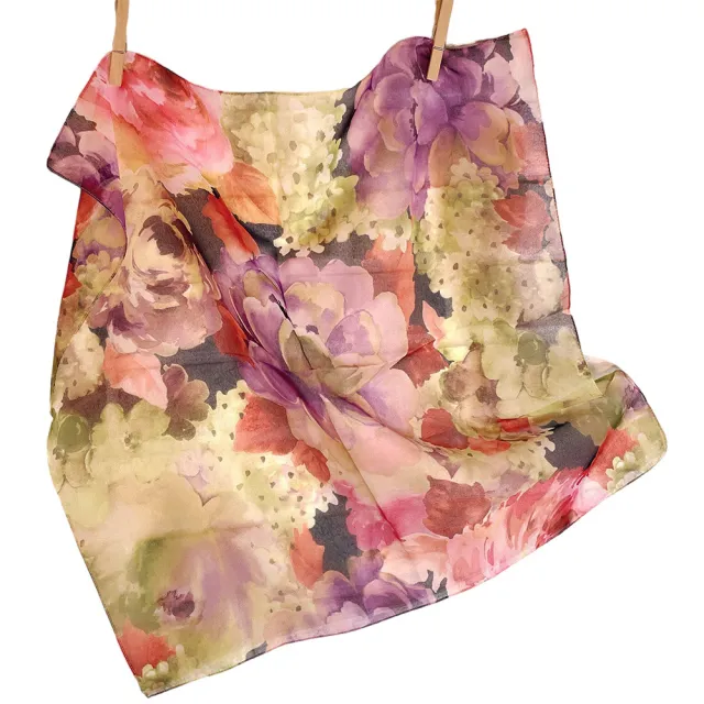 【iTa.a】100%義大利制造二合一絲巾禮盒組(40×160cm長方巾＋53×53cm小方巾－Aa17)