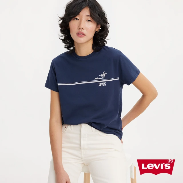 LEVIS 女款 短袖Tee恤 / 美式圖案 人氣新品 A2226-0076