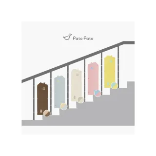 【PatoPato】EVA樓梯安全護板-小屋款 1包6片／18ｘ56ｘ2cm／5款色系任選(防摔落／安全防護 / 樓梯護板)