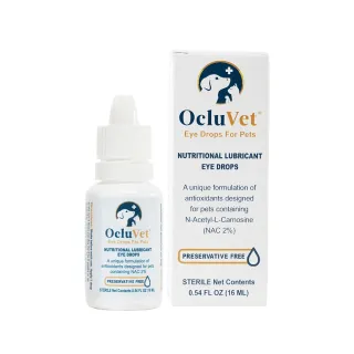 【歐可明 OcluVet】動物專用白內障營養液 16ml/瓶(犬貓專用 眼部保健 美國製造 歐可明)