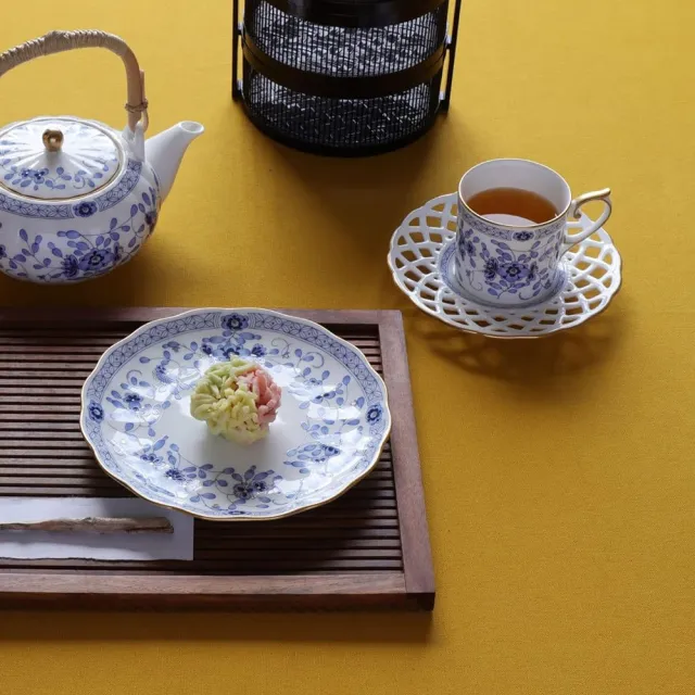 【NARUMI 鳴海骨瓷】米蘭骨瓷咖啡杯組-2入-160ml(居禮名店獨家代理)