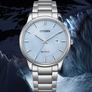 【CITIZEN 星辰】PAIR系列 光動能大三針腕錶 40mm(BM6978-77L)