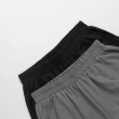 【Queenshop】女裝 率性不對稱簍空綁帶工裝鬆緊長褲 兩色售 現+預 04110551