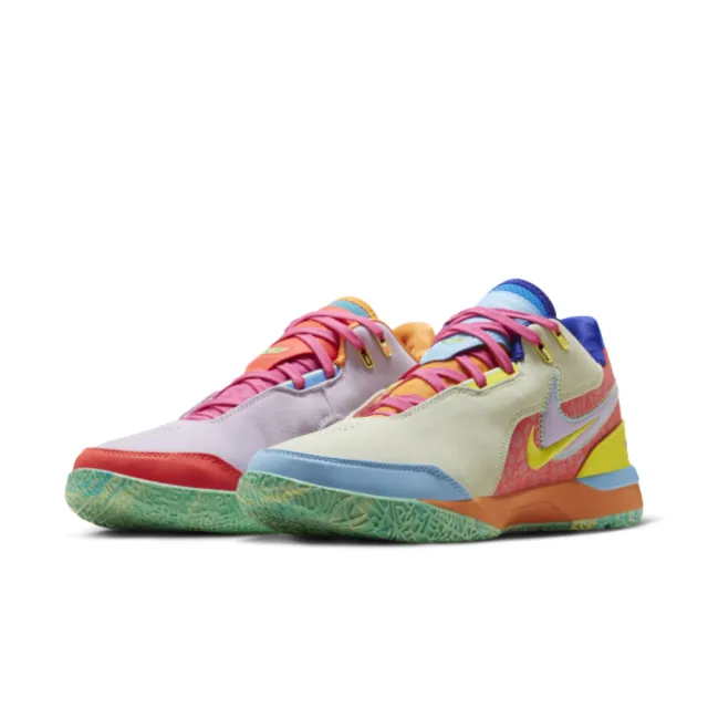 NIKE 耐吉】籃球鞋男鞋運動鞋包覆緩震ZM LEBRON NXXT GEN AMPD EP 彩色