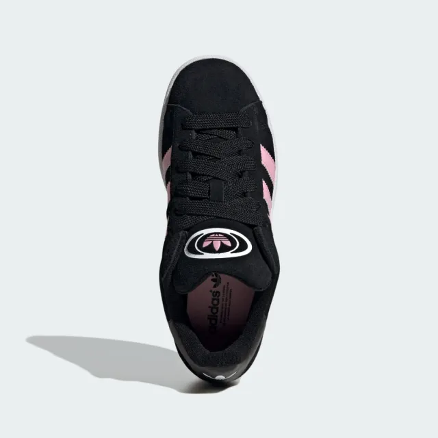 【adidas 愛迪達】休閒鞋 女鞋 運動鞋 麂皮 CAMPUS 00s W 黑 ID3171