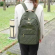 【OMC】纖美大容量旅行休閒後背包23420(無胸扣-經典綠)
