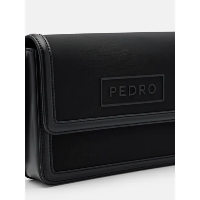 【PEDRO】Gordon 簡約拚色腰包-黑/混色(小CK高端品牌 新品上市 中性系列)