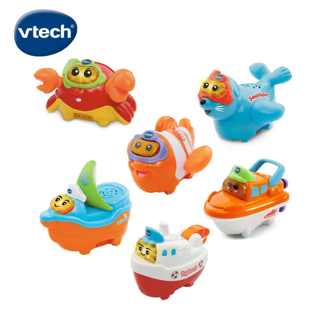 【Vtech】2合1嘟嘟戲水洗澡玩具系列(多款任選)