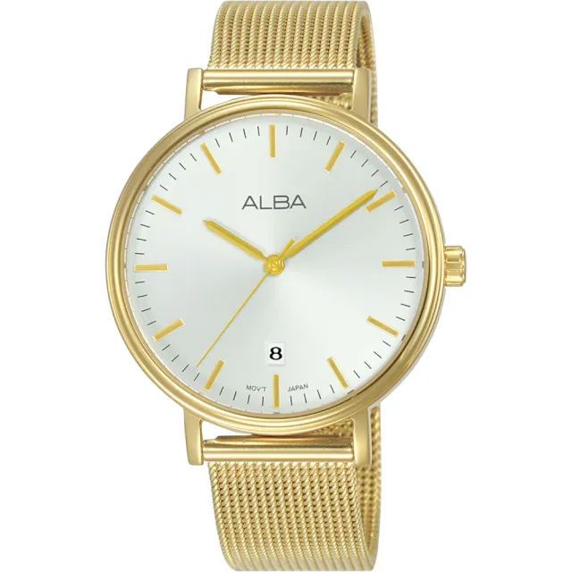 【ALBA】雅柏 米蘭帶女錶-36mm(AG8N80X1/VJ32-X342K)
