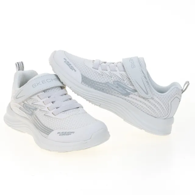 【SKECHERS】男童系列 RAZOR GRIP(405107LWHT)