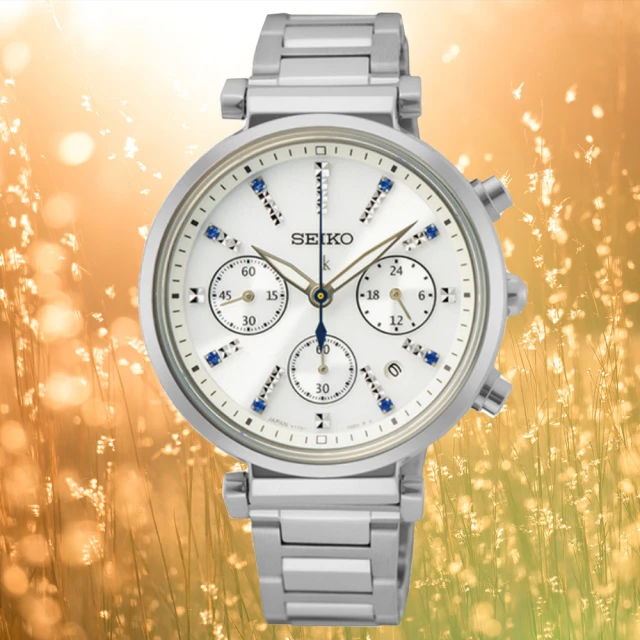 SEIKO 精工 Lukia系列 太陽能 時尚計時腕錶 新年禮物(SSC901J1/V175-0DY0U)
