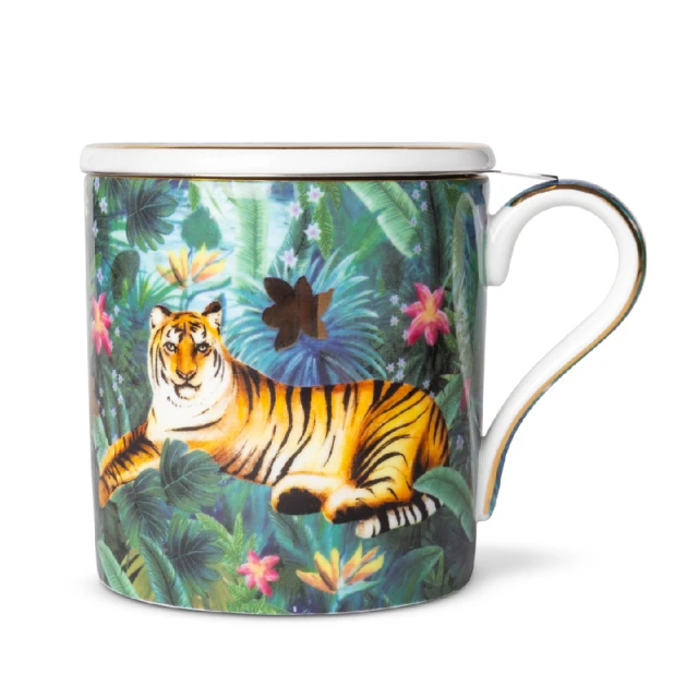 T2 Tea T2 老虎的叢林夢馬克杯(T2 Jungle Dreaming Mug With Infuser Tiger)