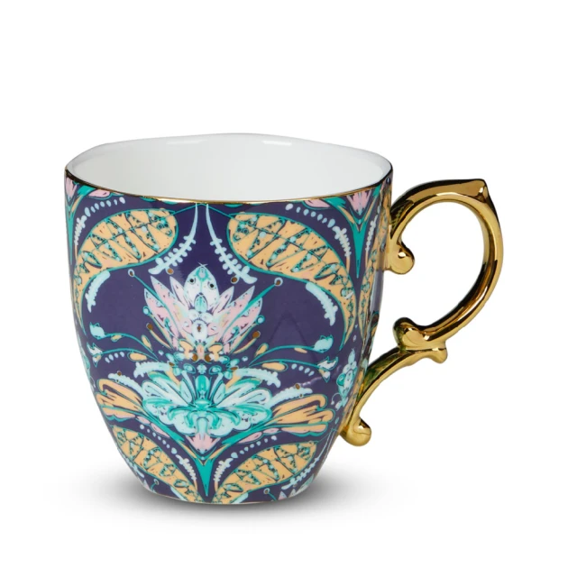 T2 Tea T2 錦緞夢想杯子(T2 Damask Dreams Pretty Mug Navy)