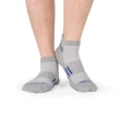 【PULO】3雙組 穿立淨除臭斑馬線足弓加壓踝襪(與TTRI合作雙效除臭纖維/除臭襪/抑菌/踝襪/運動襪)