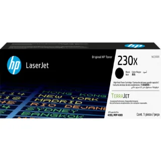 【HP 惠普】Laser 230X 黑色原廠碳粉匣(W2300X)