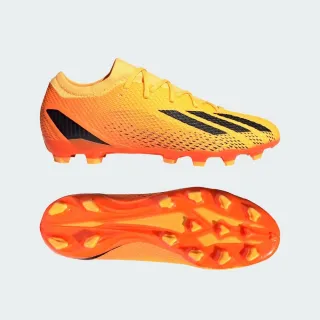 【adidas 愛迪達】X SPEEDPORTAL.3 MG 男鞋 運動 室外 足球釘鞋 塑膠釘 橘黃黑(GZ2478)